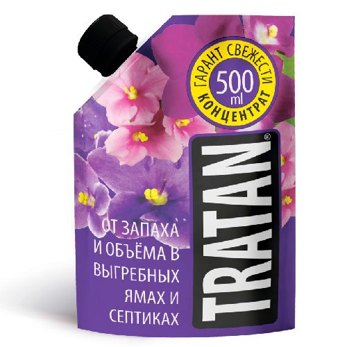 Средство от запаха и объема выгребных ям Тратан 0,5л дой-пак  (15)
