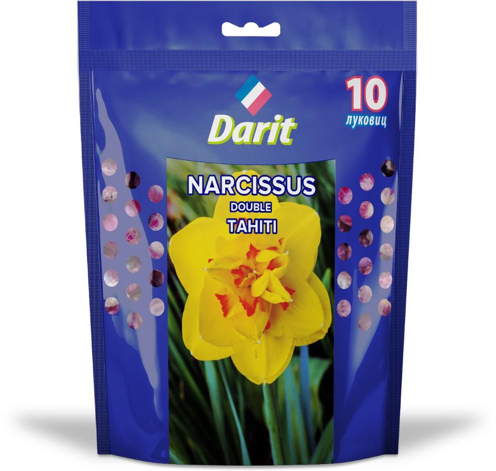 Нарцисс Таити Narcissus Tahiti 12/14, Darit дой-пак 5шт