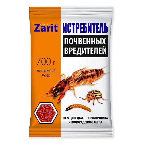 Средство от медведки, провол, колорад. жука мелкая фракция ИСТРЕБИТЕЛЬ РОФАТОКС 700г (15) Зарит