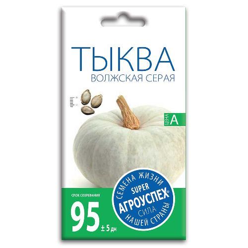 Тыква Волжская серая, семена Агроуспех 2г (170)